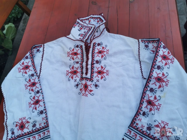 народна носия-риза, снимка 3 - Антикварни и старинни предмети - 54333229