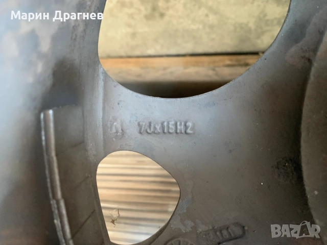 летни гуми 195/65 R15 с алуминиеви джанти 7Jx15 H2 ET35, снимка 7 - Гуми и джанти - 54492415
