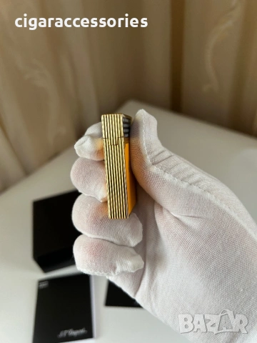 S.T. Dupont Cohiba Gatsby 2003 – запалка с 2 пламъка, пълен комплект, снимка 3 - Запалки - 54007275