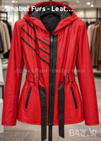 Дамски якета от естествена кожа, снимка 9 - Якета - 54349180