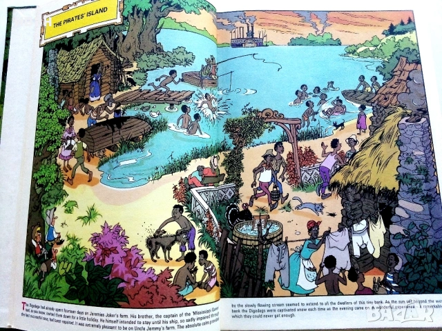 Mosaic: The Digedags on the Mississippi - Hannes Hegen - 1984г., снимка 4 - Списания и комикси - 54739746