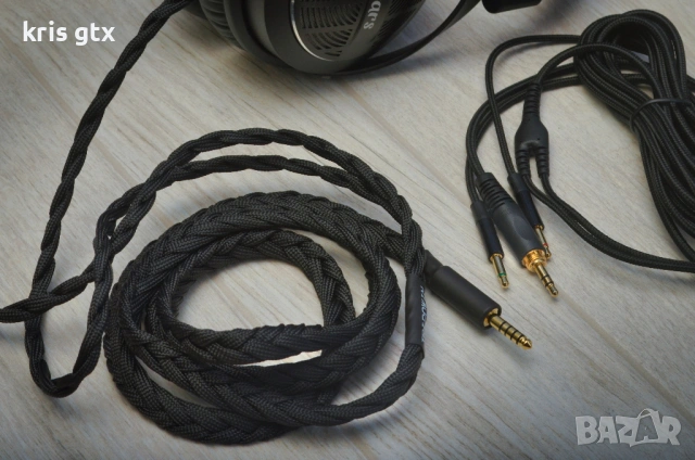 Tripowin GranVia Ръчно изработен висок клас HI FI OFC кабел за аудиофилски слушалки, снимка 12 - Слушалки и портативни колонки - 54540081