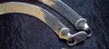 Позлатено,сребърно италианско колие, снимка 7