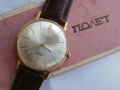 Poljot de luxe Полет де лукс руски мъжки ръчен часовник 20 мик., снимка 1