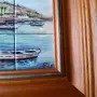 Винтидж испанско пано от керамични плочки – Creaciones Velasco (подписано), снимка 4