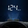 Автомобилен Head-Up дисплей, HUD проектор за предно стъкло, 1280x720, OBD НОВ, снимка 2