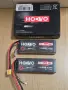 комплект от две литиево-полимерни (LiPo) батерии HOOVO 2S 7.4V 5200mAh 80C Hardcase , снимка 1