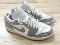 Мъжки кецове Air Jordan 1 Low Wolf Grey - 42, снимка 2