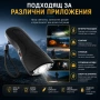 Мощен електрошок кучегон за самозащита от кучета нападение с LED фенер акумулаторен самоотбрана, снимка 3