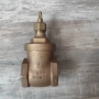 Месингов шибърен кран 1 1/2" (цол и половина), номинално налягане 125 WOG / 200 WOG (вода, масло, га, снимка 1