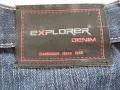 Нови тъмно сини плътни дънки Explorer, 28/32, снимка 7