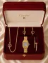 часовник,колие,гривна и обеци cartier от висококачествена неръждаема стомана , снимка 5