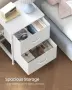 Нощно шкафче с 2 чекмеджета, странична маса за спалня, стоманена конструкция SONGMICS BELLAH, снимка 2