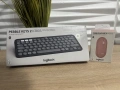 Безжична Logitech Pebble 2 Combo ( Клавиатура и мишка ), снимка 1