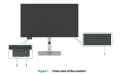 Монитор Dell U2725QE UltraSharp 27" 4K Thunderbolt Hub Monitor, снимка 3