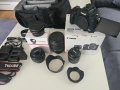 Canon M50 Mark II с 3 обектива и аксесоари комплект, снимка 1