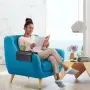 Многофункционална опора за диван, стойка за подлакътник за диван, бамбук Relaxdays, снимка 2
