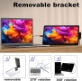 Чисто нов Преносим Монитор Naievear 11.6'' (FHD 1080p, HDMI / Type-C, Втори екран за Лаптоп, Телефон, снимка 5