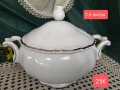 Бяло сребърен бароков разкош, снимка 1