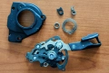 Команда дясна Shimano SL RS700 идентична със SL M8000, 11 скорости. За части, снимка 2