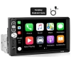 Мултимедия, Carplay, Android Auto, плеър за кола Автомобил, единичен дин, USB блутут MP3 дисплей тъч, снимка 1
