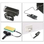 LED фар за велосипед - USB зареждане и 360° въртене, снимка 4