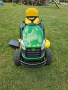 ТРАКТОРНА КОСАЧКА JOHN DEERE X165 .22.КОНЯ ПЕРФЕКТНА , снимка 2