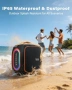 Нова Преносима Bluetooth Колона 120W Subwoofer TWS RGB 30 часа Батерия Високоговорил, снимка 6