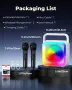 Bluetooth караоке машина SD-516 с 2 микрофона, 10W, DJ светлина, USB/AUX, снимка 7