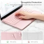 Нов Калъф за Apple MacBook Neo 13 A3404 2026 Frost Pink с клавиатурен протектор за защита лаптоп, снимка 4