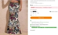 Чудесна пола с красив принт, голям размер / PLUS SIZE, снимка 3