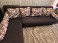 Разтегателен ъглов диван, снимка 2