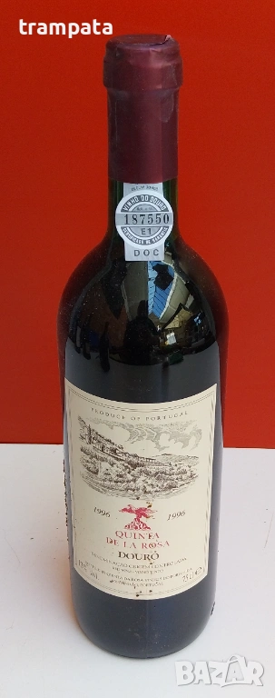 НАЙ ДОБРАТА ОФЕРТА Колекционерско червено вино Quinta de la Rosa - 1996 , снимка 1