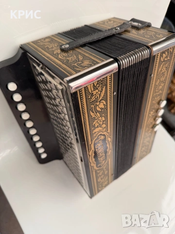Hohner Vienna 1 ,Диатоничен Акордеон, Хармоника, снимка 5 - Акордеони - 54981929