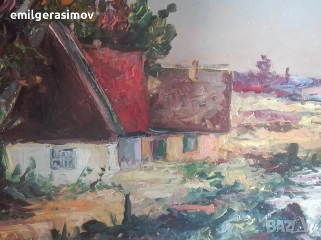 Две маслени картини и красив гоблен., снимка 4 - Картини - 54238495