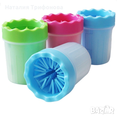 Уред със силиконови ресни за почистване на лапи на домашни любимци, снимка 8 - Други стоки за животни - 54010874