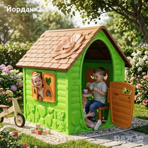Детска къщичка , снимка 3 - Градински мебели, декорация  - 54601478
