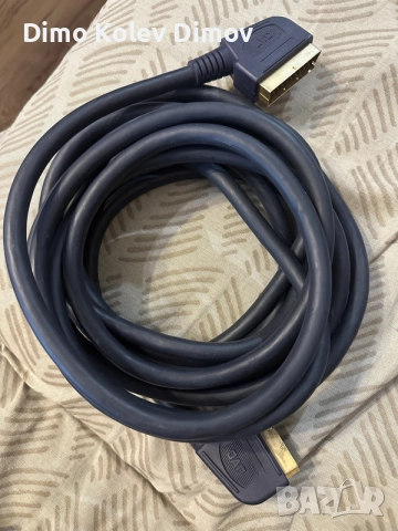 JVC RGB Кабел Оригинал. Made in Japan 🇯🇵 , снимка 2 - Аудиосистеми - 55244030