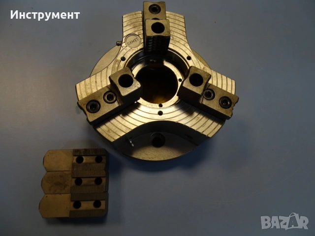 Клинозатегателен патронник GAMET typ 190(160Na1) power chuck 1800min-1, снимка 9 - Резервни части за машини - 54915936