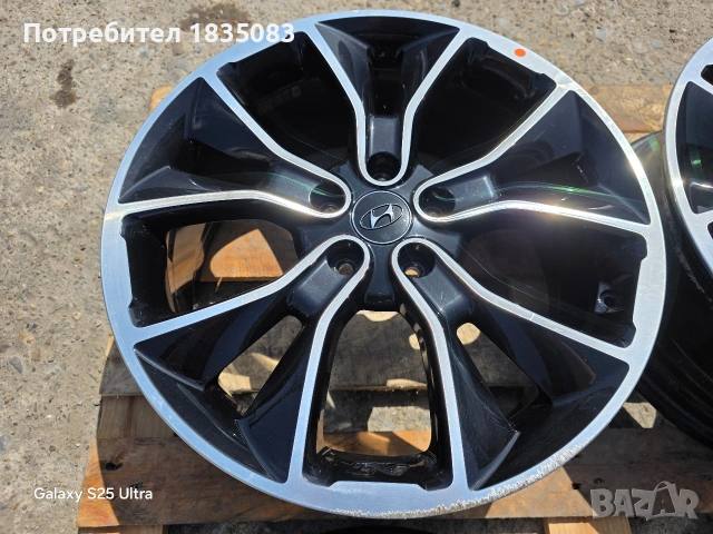 Лети джанти 19ки 5х114.3 Hyundai, снимка 4 - Гуми и джанти - 54243186
