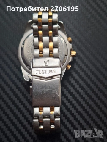Мъжки часовник Festina Chronograph, снимка 5 - Мъжки - 54416023