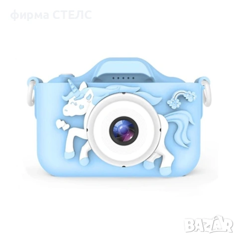 Детски фотоапарат STELS Unicorn, 40MP, 8X Zoom, Селфи детска камера, USB-C, снимка 9 - Други - 44045199