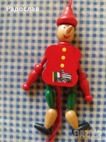 сувенир фигурка Пинокио, снимка 2 - Други - 54580137