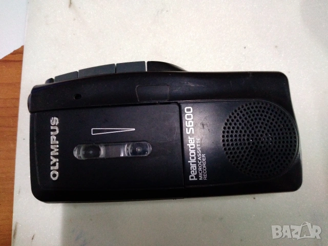 Диктофон OLYMPUS Pearlcorder S600, снимка 2 - Радиокасетофони, транзистори - 54877177