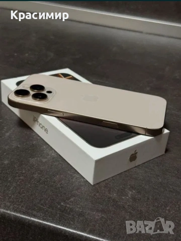 Apple iPhone 16 Pro , Desert ,Като Нов , 1Г, Гаранция!, снимка 2 - Apple iPhone - 54974358