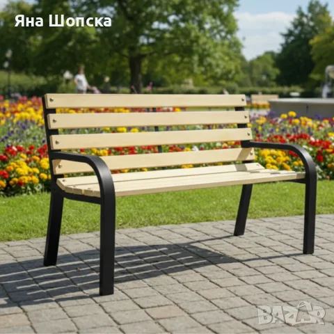 Детска пейка - здрава конструкция и модерен дизайн, снимка 3 - Градински мебели, декорация  - 55497189