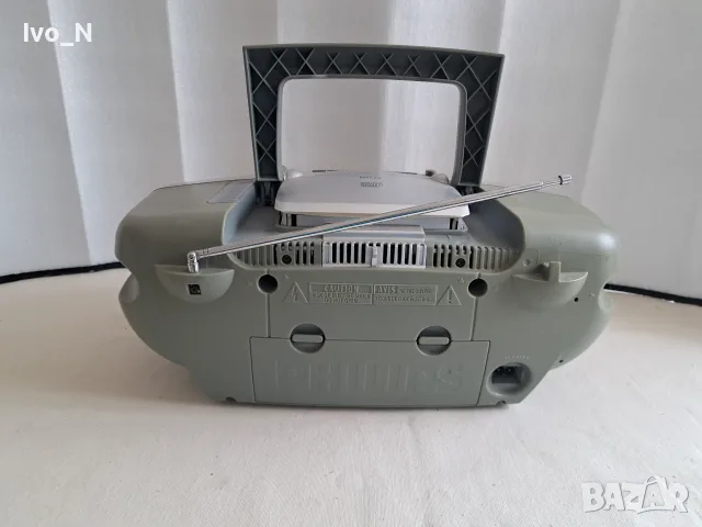 CD радиокасетофон Philips AZ 1008 - за части., снимка 3 - Радиокасетофони, транзистори - 55421070