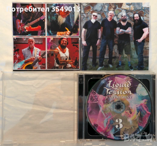 CD / ЦД компакт диск - Liquid Tension Experiment, снимка 5 - Аудио касети - 54243362