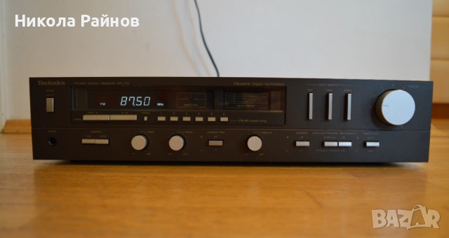 Hi Fi стерео ресийвър Technics SA-212 Made in Japan, снимка 6 - Ресийвъри, усилватели, смесителни пултове - 54493927