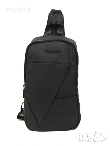Calvin Klein Нова Мъжка Черна Чанта 